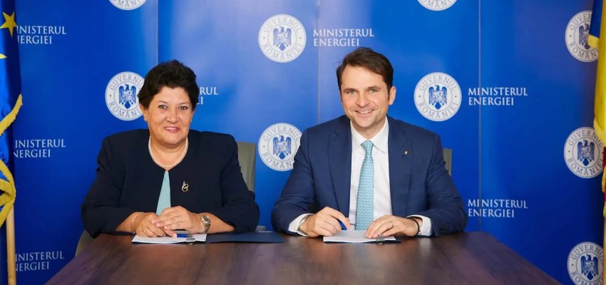 Minister of Energy and e-distribuție.